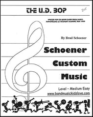 U D Bop Concert Band sheet music cover